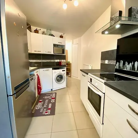 Le Neptune, Appartement Avec Parking Et Jardin Proche Universite Caen Buitenkant foto